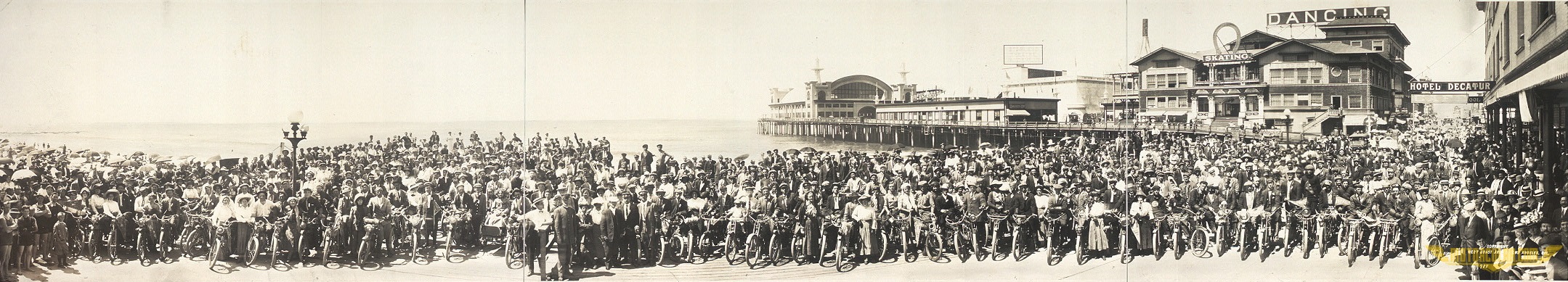 1911 Yılı Los Angeles Motosiklet Venedik Kulübü, California