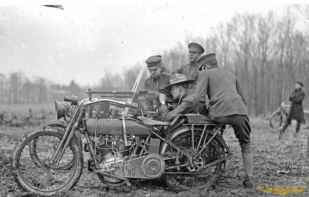 I. Dünya Savaşı ABD Ordusu'nda Harley-Davidson(1)